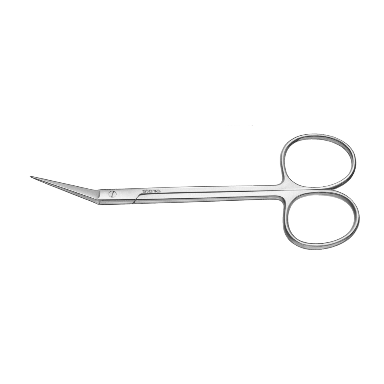 Schere, Iris, kniegebogen, 11,5 cm, gezahnt