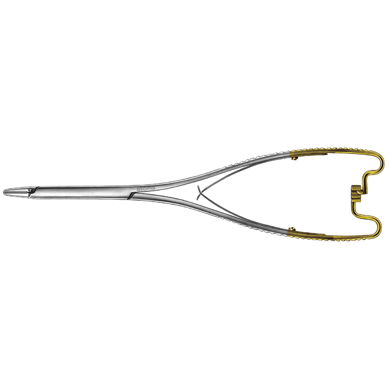 Nadelhalter, Hösel, TC, 21 cm, gerade