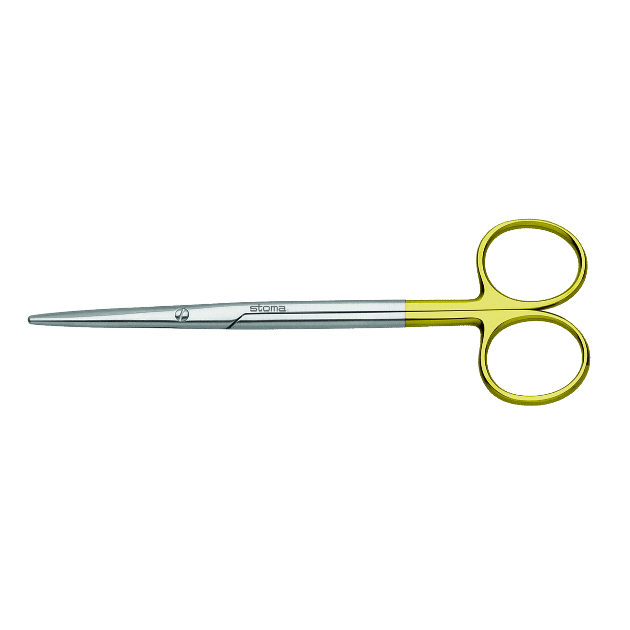 Schere, Metzenbaum, TC, gerade, stumpf / stumpf, 14 cm