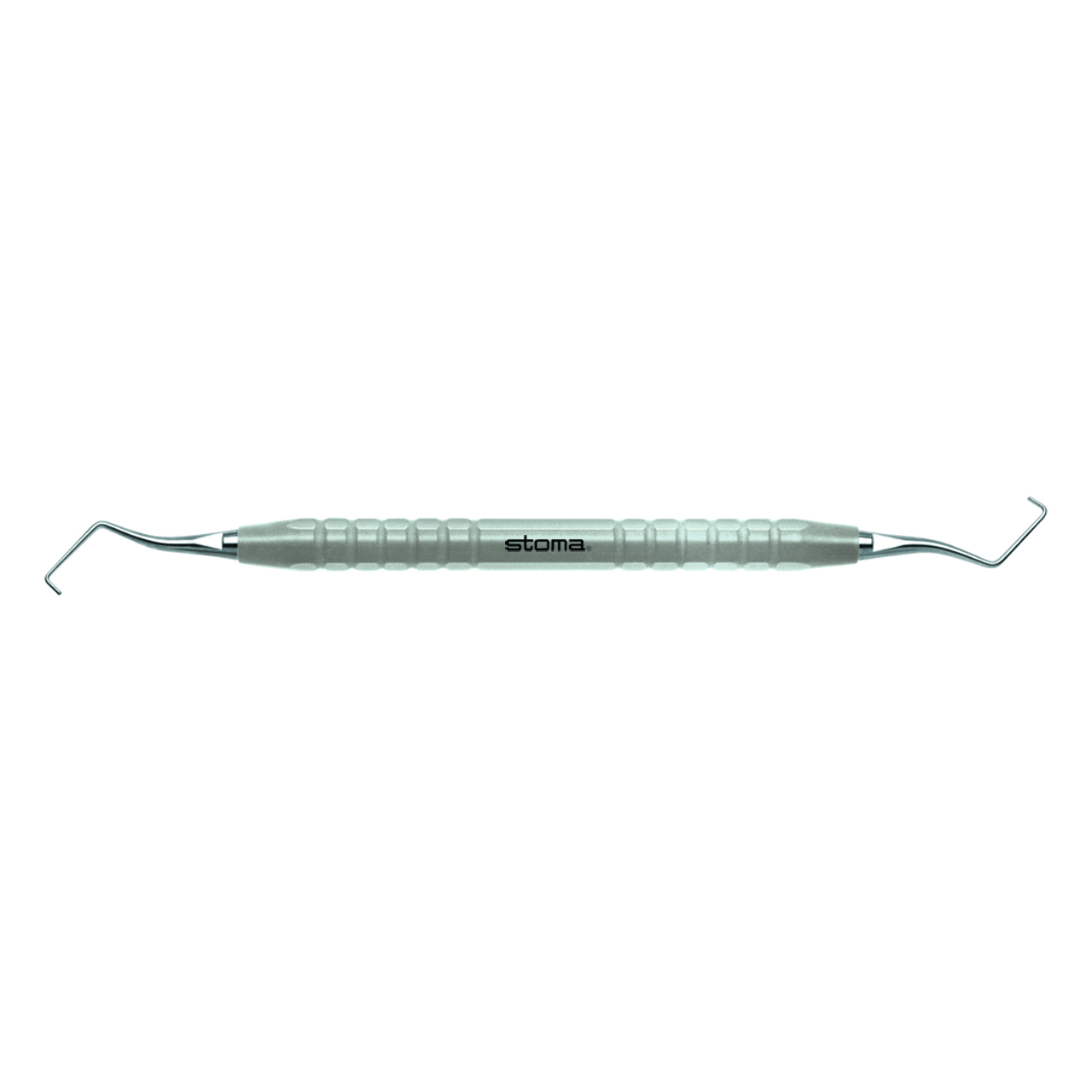 Endo-Mikroplanstopfer, kniegebogen, color-stick® grau
