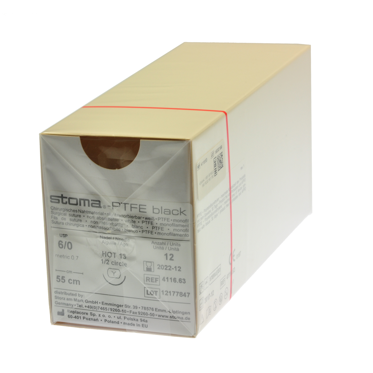 PTFE HOT 13, 6-0, 55 cm, 1 Dutzend