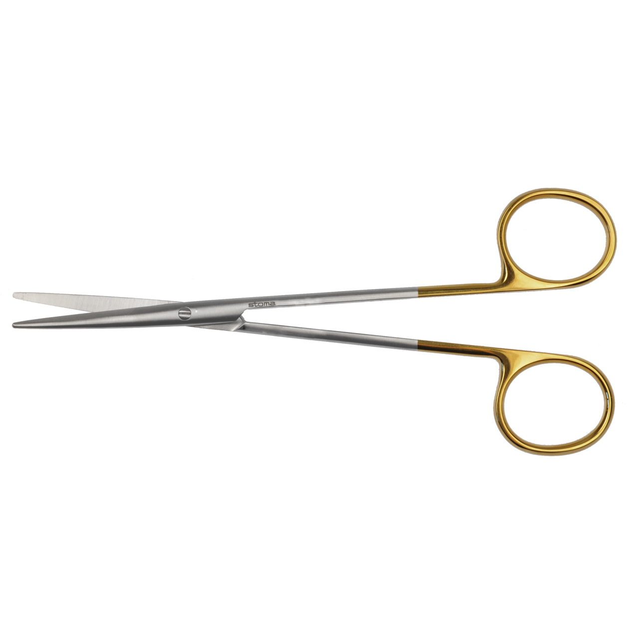 Schere, Metzenbaum-Fino, TC, stumpf / stumpf, gebogen, 11,5 cm