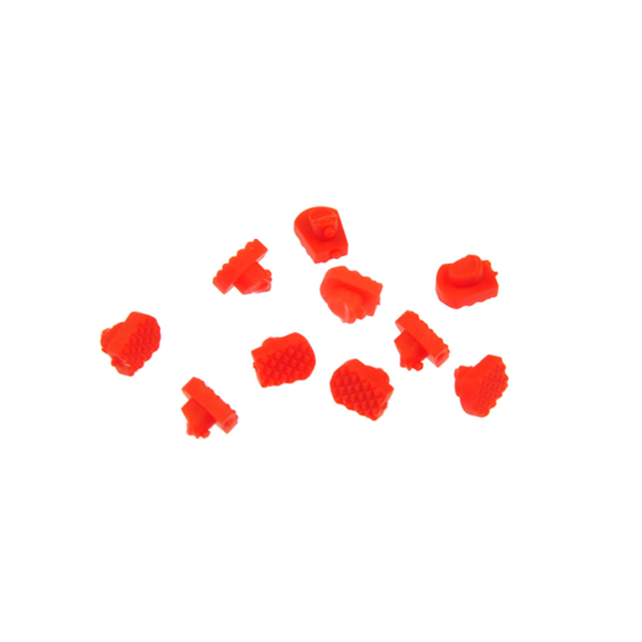 Ersatzbacken, rot, 20 Paar