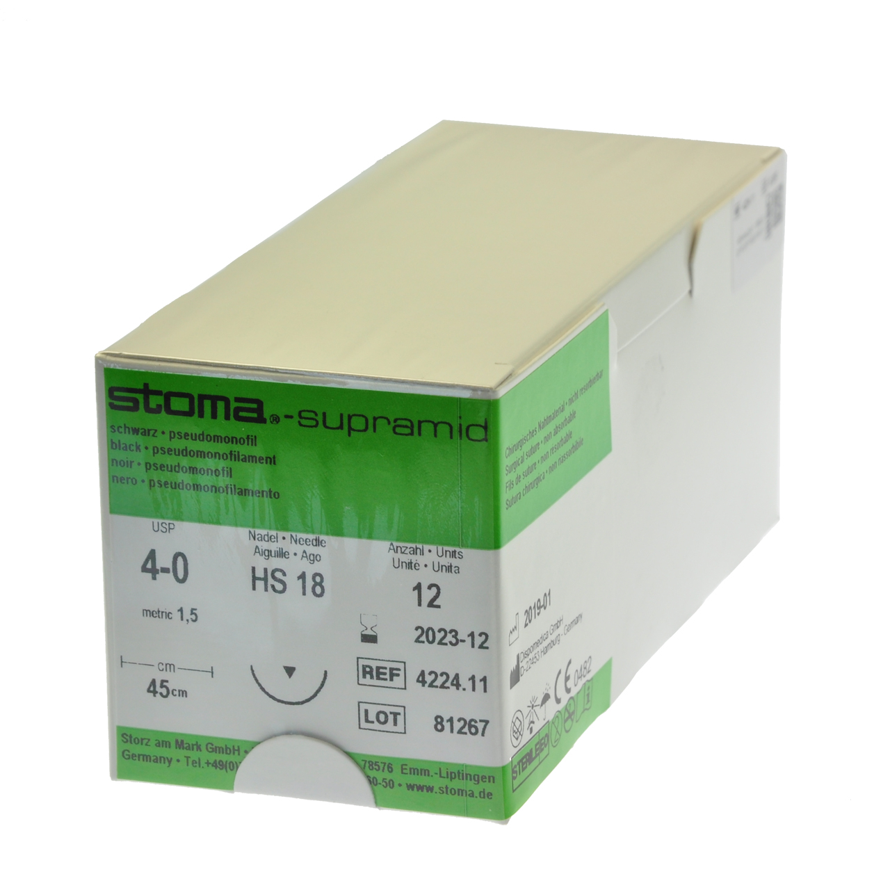 Supramid HS 18, 45 cm, 1 Dutzend