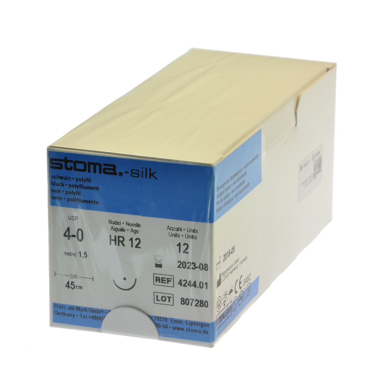 Silk HR 12, 4-0, 45 cm, 1 Dutzend