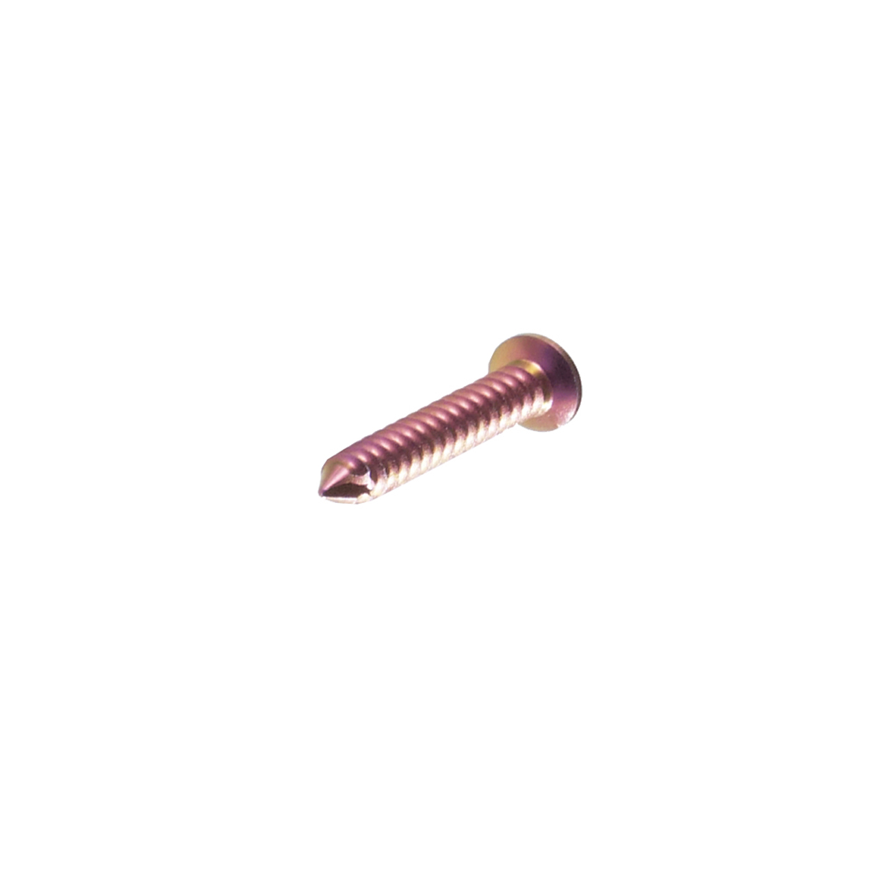 Titan-Schraube, Kreuzschlitz, Ø 1,6 mm, Pack à 3 Stück