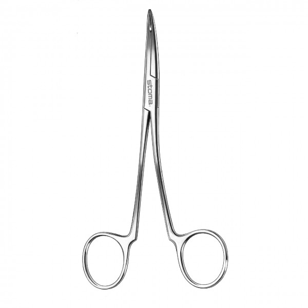 Splinter forceps for upper roots, far-reaching, scissors handle
