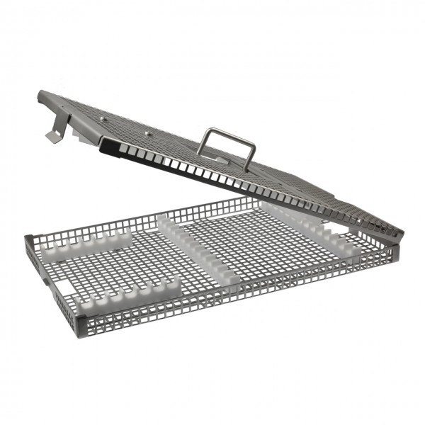 p.i.c.®-tray with 4 racks and lid 21 instruments, L271 x W175 x H28 mm
