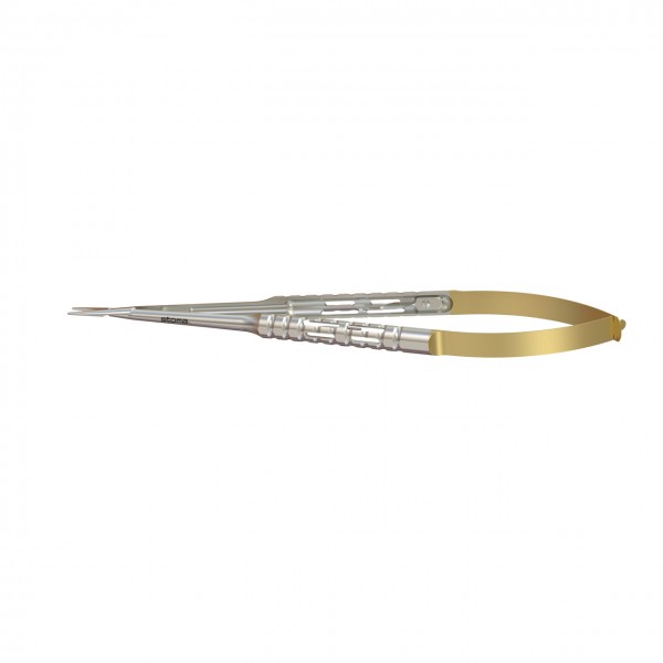 Micro needle-holder, Zucchelli, TC, ultra fine, 0,5 mm, straight, smooth, 18 cm, hy-light®