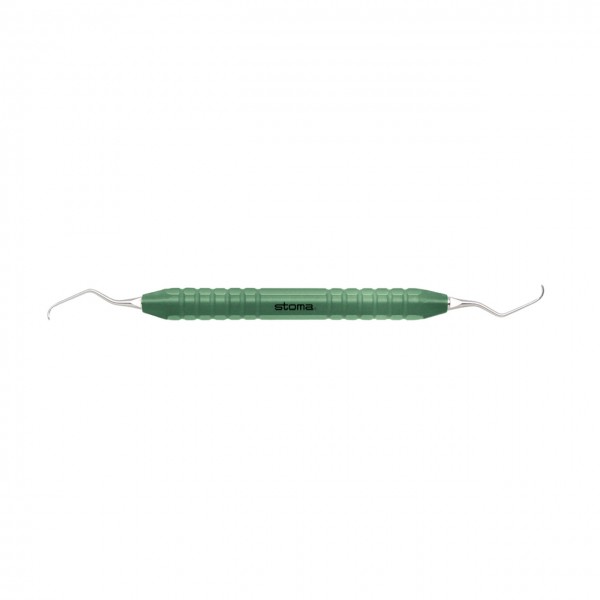 Curette, Gracey GRXXS 7 - 8, color-stick® green, Ø 10 mm