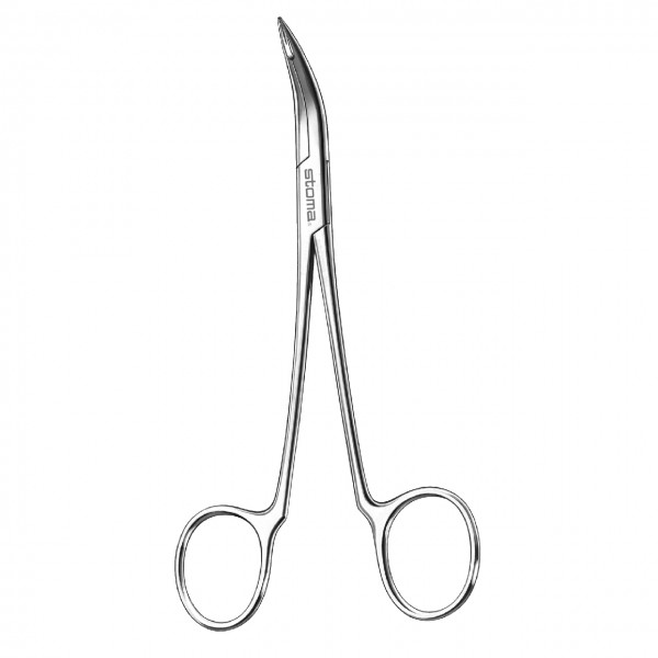 Splinter forceps for lower roots, far-reaching, scissors handle