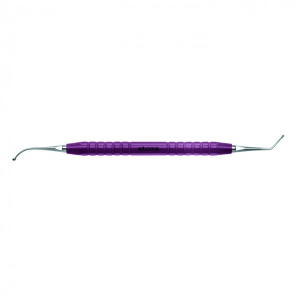 Fouloir sphérique, color-stick®, violet, Ø 2,0 mm / 2,0 mm
