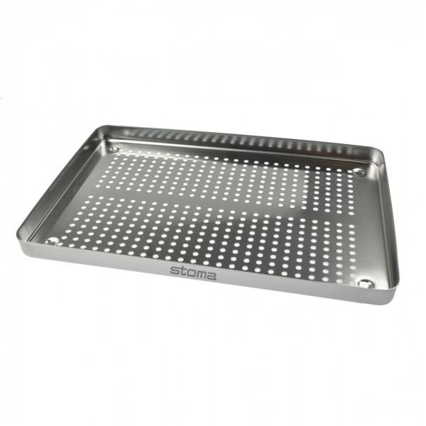Norm-tray-bottom, perforated, stainless
