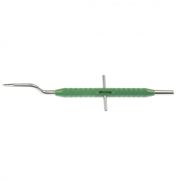 Écarteur d&#039;os, Nentwig, 2,8 - 3,4 mm, baïonnette, fig. 3, color-stick® vert