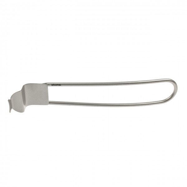 Resection hook, broad, 12,5cm