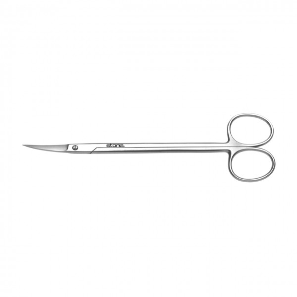 Scissors, Kelly, curved, 18 cm, toothed