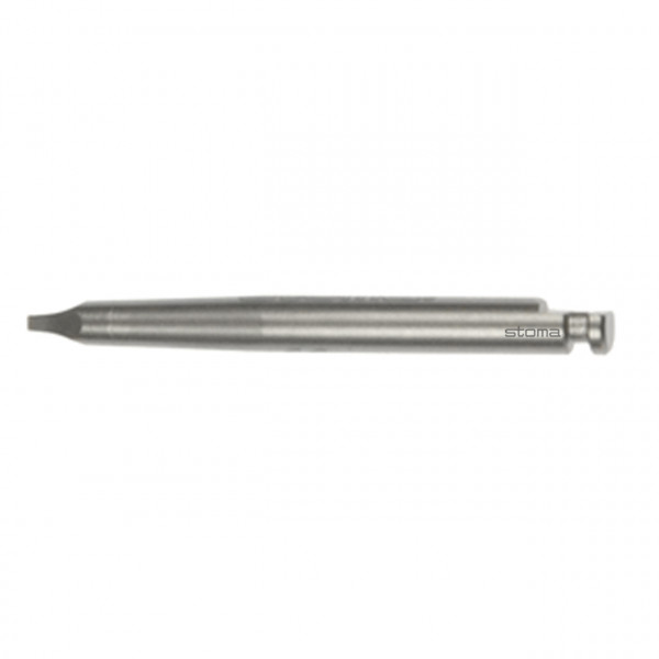 Contra-angle piece for screwdriver for inner square stoma® micro-screw