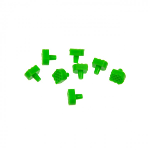 Spare rubber jaws f. 5450.00, green, 10 pairs